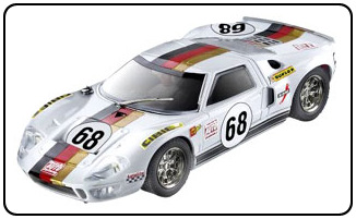 SCALEXTRIC Ford GT 40 Germany Limited # 68
